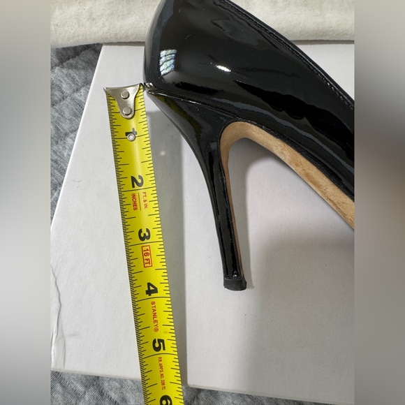 Dior Women’s Retro Escar 9cm Patent Leather Pumps, Black, SIZE: 38.5 - Picture 16 of 16